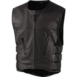 Icon Regulator D3O Stripped Leather Vest - Black, All Sizes. Fixed Price $180.00.
