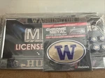 Stockdale Ncaa Washington Huskies Chrome Metal License Plate Frame New. Fixed Price $9.99.