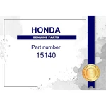 Genuine Honda Orifice Assy. Oil Path Part No. 15140-PM3-000 (15140PM3000). Fixed Price $31.54.