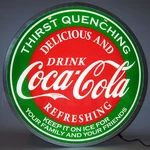 Coca-cola Evergreen Back Lit Led Sign Coke Soda Fountain Lamp 15". Fixed Price $229.97.