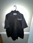 Lethal Threat Kustom Motorcycle Motorgear Button Down Collar Work Shirt Xl. Fixed Price $23.99.