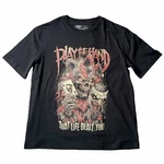 Lethal Threat Play The Hand Jester Cards Clown Motorcycle Biker Shirt LT20894. Fixed Price $23.99.