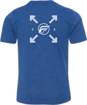 Fly Racing (youth) Lost Tee (2024) Small Royal Blue 354-0324YS. Fixed Price $35.12.