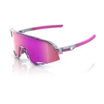 100 Slendale Sunglasses - Polished Translucent Grey Purple Multilayer Mirror. Fixed Price $151.97.