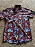 Dixxon Flannel Co Shirt Mens Xs Surf City Hawaiian Volkswagen Vw Bus. Fixed Price $32.00.