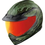 Icon Domain Helmet Full Face - Tiger's Blood Green Adult Size Xl. Fixed Price $295.00.