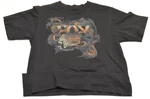 Fox 49617-001-010 Boy's Liquid Trance Short Sleeve Medium Black Tee Shirt Nos. Fixed Price $17.99.