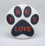 Paw Print Trailer Hitch Cover - For Pet Lovers! Fits 2" Receiver, Spread. Fixed Price $30.00.