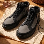 Bates ST250 Taser Biker Leather/nylon Boots Men Size 9.5M Black/gray New No Box. Fixed Price $30.00.