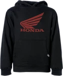 Factory Effex Youth Honda Wing Pullover Hoodie Large Black 25-88344. Fixed Price $56.35.