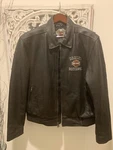 Harley Davidson Men's Legendary Eagle Vintage Brown Leather Jacket Xl 98127-08VM. Fixed Price $399.00.