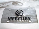 Mercury Inspired Acrylic Mirror License Plate Made Usa. Fixed Price $49.99.