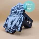 Custom Soccer Club Crest Trailer Hitch Cover. Fits 2" Receivers. Color. Fixed Price $36.00.