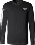 Fly Racing Tribe Long Sleeve Tee Shirt (blue/orange, Small). Fixed Price $19.99.