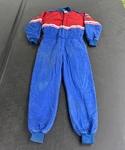 Vintage Bell Men's Racing Suit Red White Blue One Piece Sfi 3-2A/5 Certified. Fixed Price $161.99.