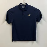 Under Armour Polo Shirt Mens Large Blue Short Sleeve Golf Chevrolet Chevy. Fixed Price $22.88.