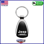 Au-tomotive Gold, Inc. Jeep Grand Cherokee Black Tear Drop Key Chain. Fixed Price $15.95.
