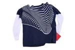New Oem Polaris 286400909 Navy Men's Twofer Tee Size Xl Nos. Fixed Price $50.99.
