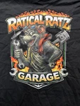 Ratical Ratz Garage Shirt Xl Black Hot Rod Mechanic Graphic Tee. Fixed Price $21.56.