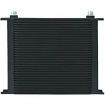34 Row Black Aluminum Engine Transmission Oil Cooler 8AN Hose End Fittings Kit. Fixed Price $109.95.