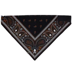 Zan Bandanna Sportflex Series Black & Orange Classic Bandana. Fixed Price $16.49.