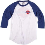 Factory Effex Suzuki Wedged Raglan Tee White/blue Sz M. Fixed Price $31.46.