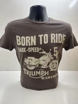 Triumph Station Lowar Born To Ride P/n MTSS14328-XS Size X-small. Fixed Price $19.99.