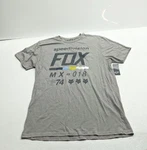 Fox Racing Men's Draftr Ss Premium Tee Htr Dark Grey Size: 19721-572-XL. Fixed Price $24.99.
