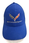 Corvette Stingray C6 Sports Car Blue Adjustable Ball Cap Hat Chevy Chevrolet Usa. Fixed Price $14.95.