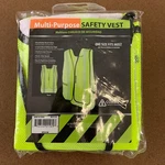 Cordova Adult One Size Hi Viz Yellow Reflective Multi-purpose Safety Vest Nwt. Fixed Price $10.30.
