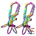 Kivssi Heavy Duty Metal Keychains, Carabiner Clip Multicolor 2. Fixed Price $31.57.