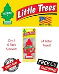 Little Trees 60312 Strawberry Hanging Air Freshener For Car & Home 24 Pack!. Fixed Price $19.95.
