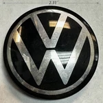 For Volkswagen Atlas Cross Sport Oem Center Cap 2024 Black 5H0-601-171 (2.31 In). Fixed Price $14.96.
