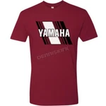Yamaha Apparel Red Heritage Diagonal T-shirt NP21S-M3118-XL. Fixed Price $29.95.