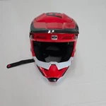 New Fox Racing Youth V1 Lux Helmet Flo Red Medium 28355-110-YM ST-1585. Fixed Price $137.75.