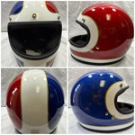 Biltwell Gringo Tracker Limited Edition Red White Blue Moto Helmet Medium New. Fixed Price $225.00.