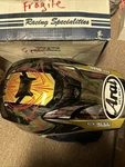 New !! Arai Helmets VX-PRO4 Small Beam Designs Tickle Trophy Red Gold. Fixed Price $739.95.