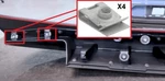 Rear Spoiler U-nuts All 2024 &up Ford Mustang Dark Horse Fastback Conv Etc. Fixed Price $12.95.