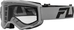 Fly Racing Youth Focus Goggle, Silver/charcoal With Clear Lens. Fixed Price $28.95.