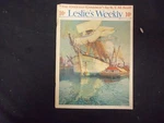 1922 February Leslie's Weekly Magazine - Great Cover, Photos & Ads St 3475. Fixed Price $45.00.