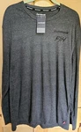 Nwt Fasthouse Long Sleeve Blend Ls Tech Tee Gray Size Small. Fixed Price $22.00.