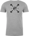 Fly Racing Lost Tee (2024) Large Dark Grey Heather 354-0323L. Fixed Price $38.92.