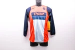 Thor 2912-1876 Youth Pulse S21 Jersey Orange Midnight Blue & Grey Large Nos. Fixed Price $36.54.