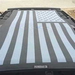 Tactical American Flag Custom Print Jeep Top Spiderwebshade. Fixed Price $199.98.