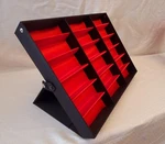Luxury 18-GRID Sunglasses Display Case Eyewear Organizer Storage Box. Fixed Price $25.00.