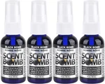 Scent 100% Oil Based Concentrated Air Freshener Spray, Black Bomb, 4 Pack. Fixed Price $16.33.
