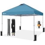 Adjustable Height The Fly, 10X10 Pop Up Canopy - Beach Tent With One Push .... Fixed Price $189.72.