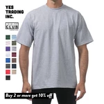 Mens Heavyweight Short Sleeve Shirts Casual Cotton Tee. Fixed Price $9.28.
