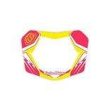 Troy Lee Designs Bmx Plate Yel Red Blk 7". Fixed Price $14.33.