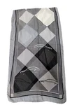 Bmw 100% Silk Scarf Blk Gray Print Square Luxury Collector Made Italy. Fixed Price $55.00.